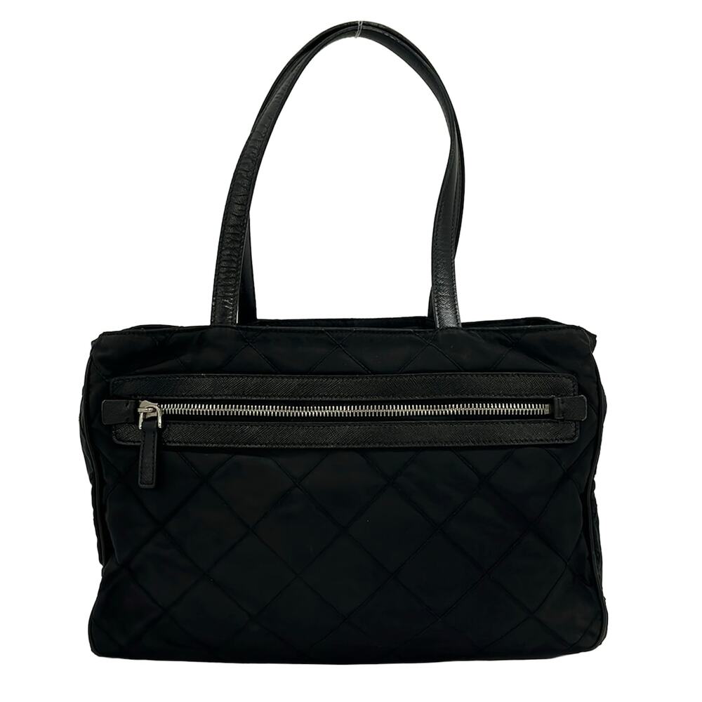 Prada Shoulder Bag Nylon Leather